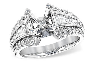 Diamond Semi-Mount Ring