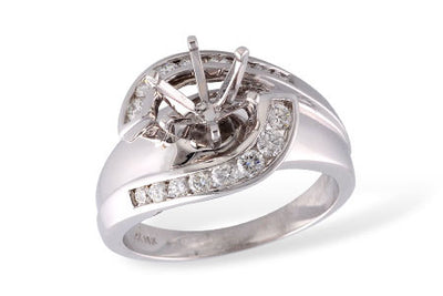 Diamond Semi-Mount Ring