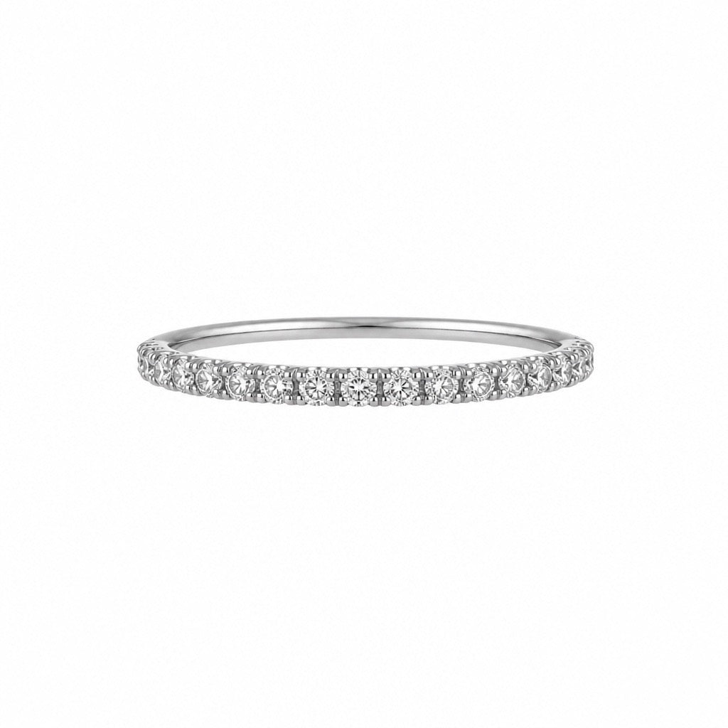 Diamond Wedding Bands  -  Women'