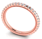 Diamond Wedding Bands  -  Women'