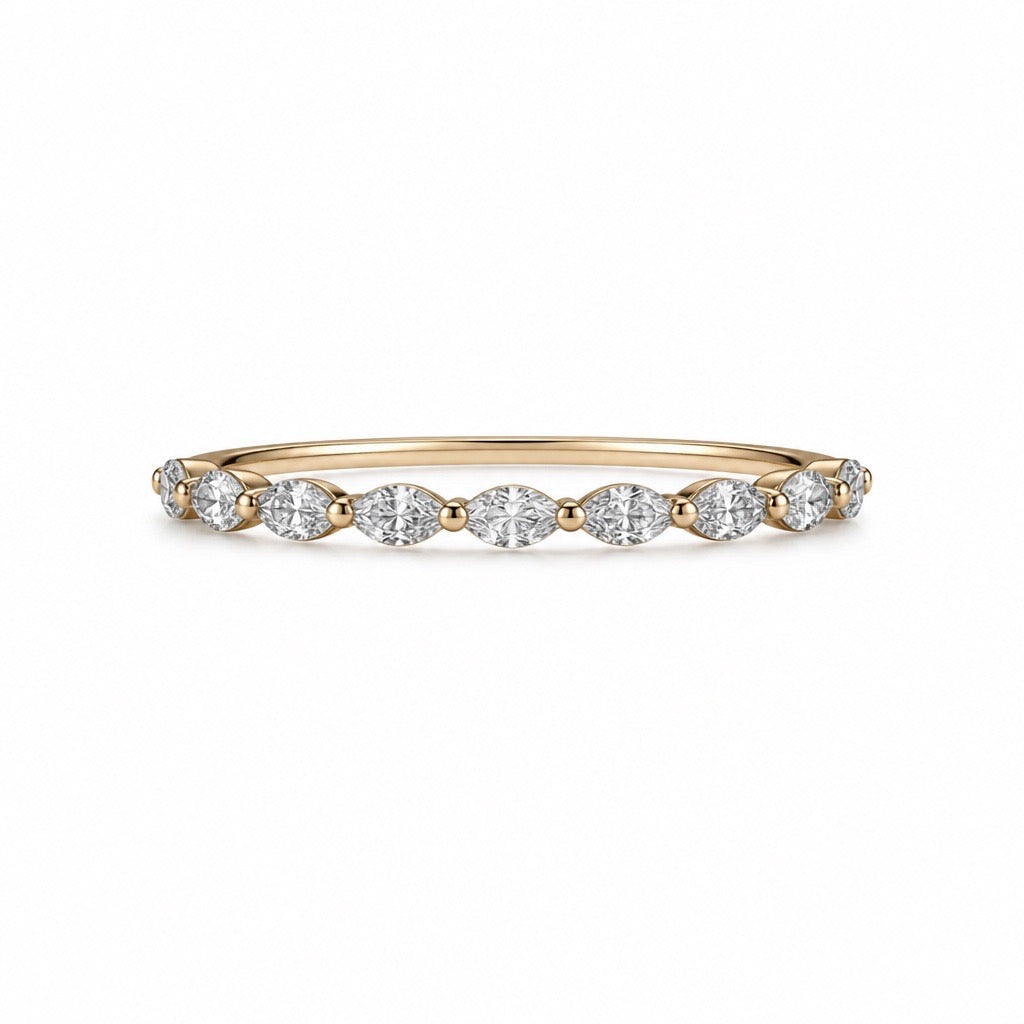 Diamond Wedding Bands  -  Women'