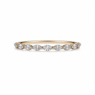 Diamond Wedding Bands  -  Women'