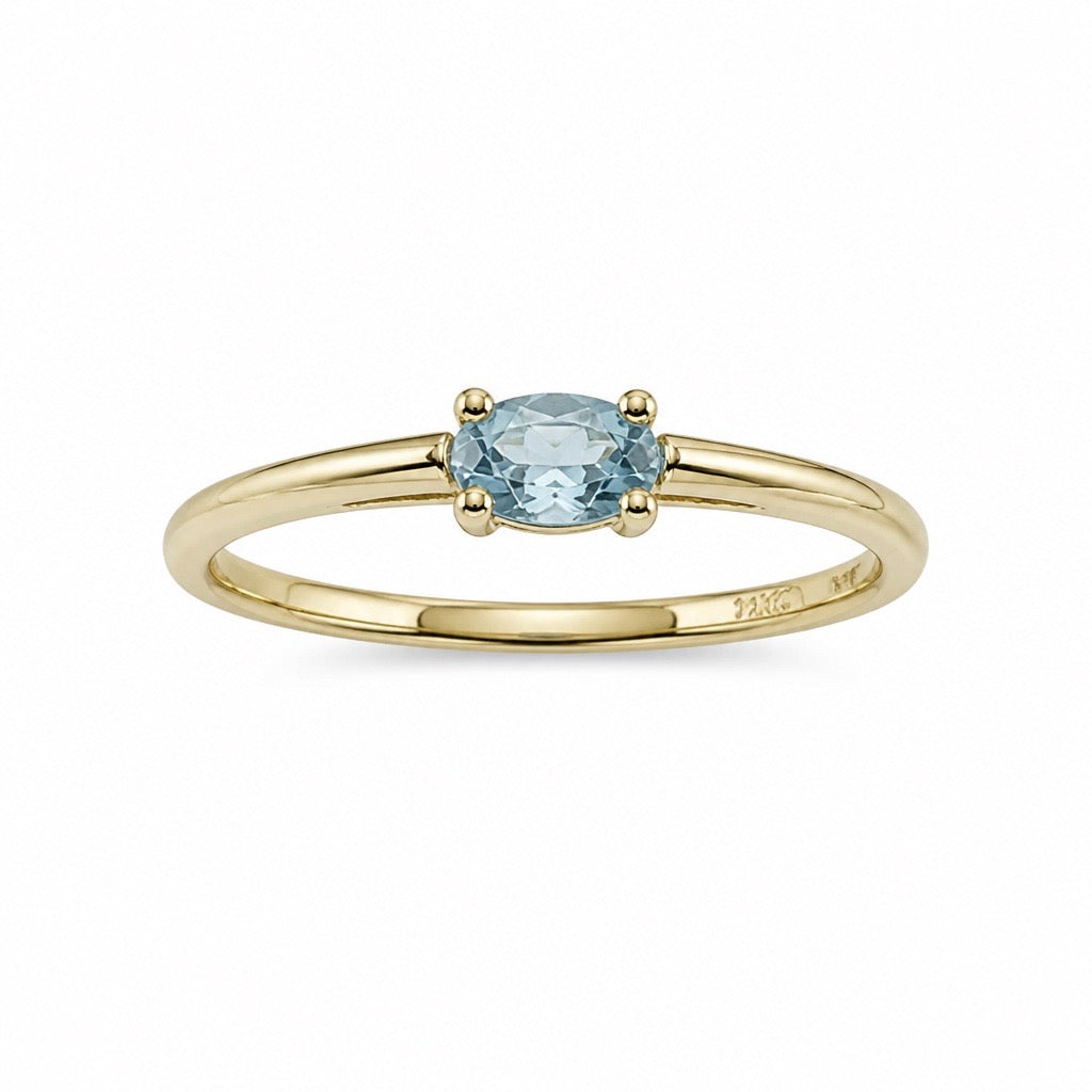Colored Stone Rings  -  Women'