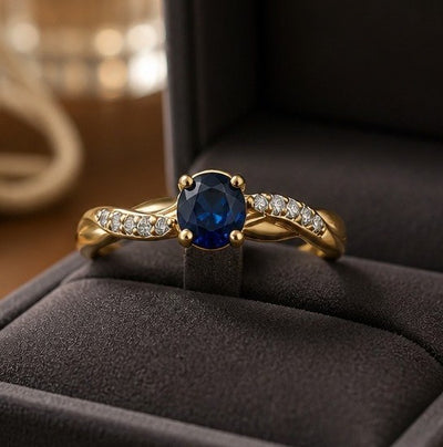 Colored Stone Rings  -  Women'