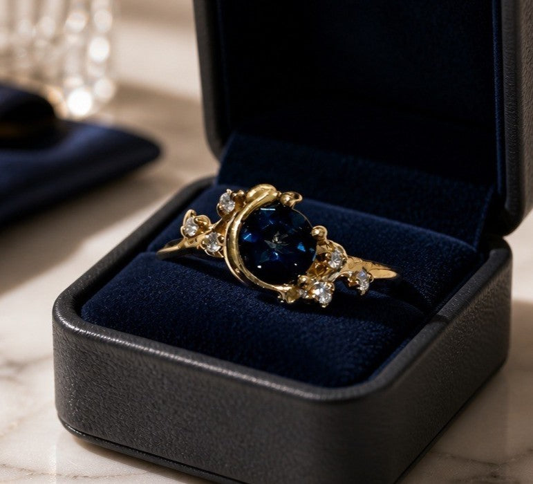 Colored Stone Rings  -  Women'