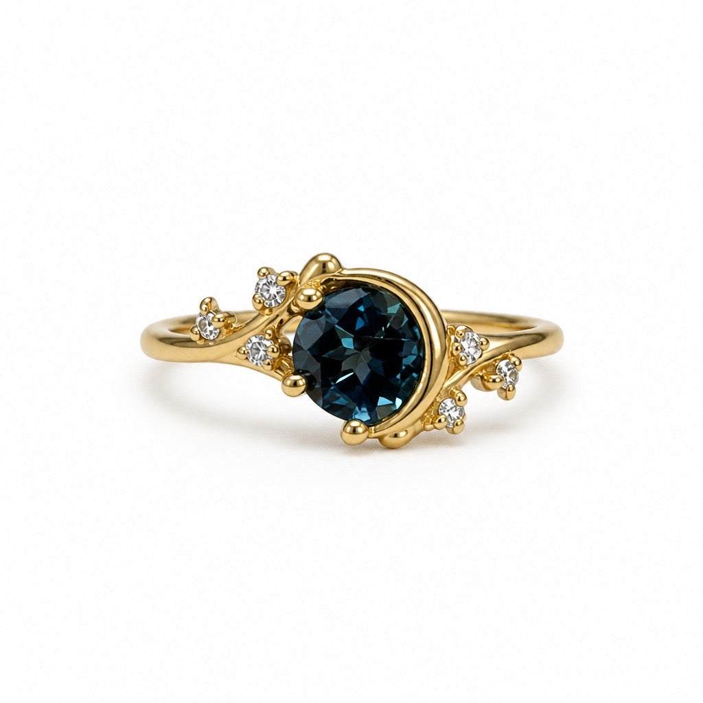 Colored Stone Rings  -  Women'