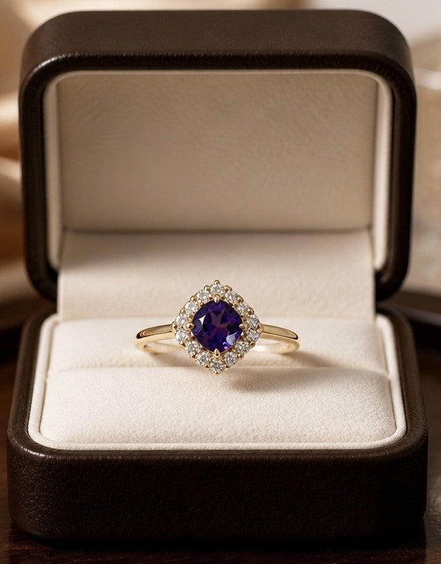 Colored Stone Rings  -  Women'