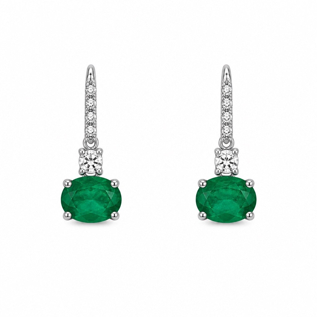 Colored Stone Earring