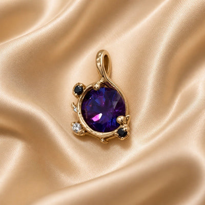 Colored Stone Pendant