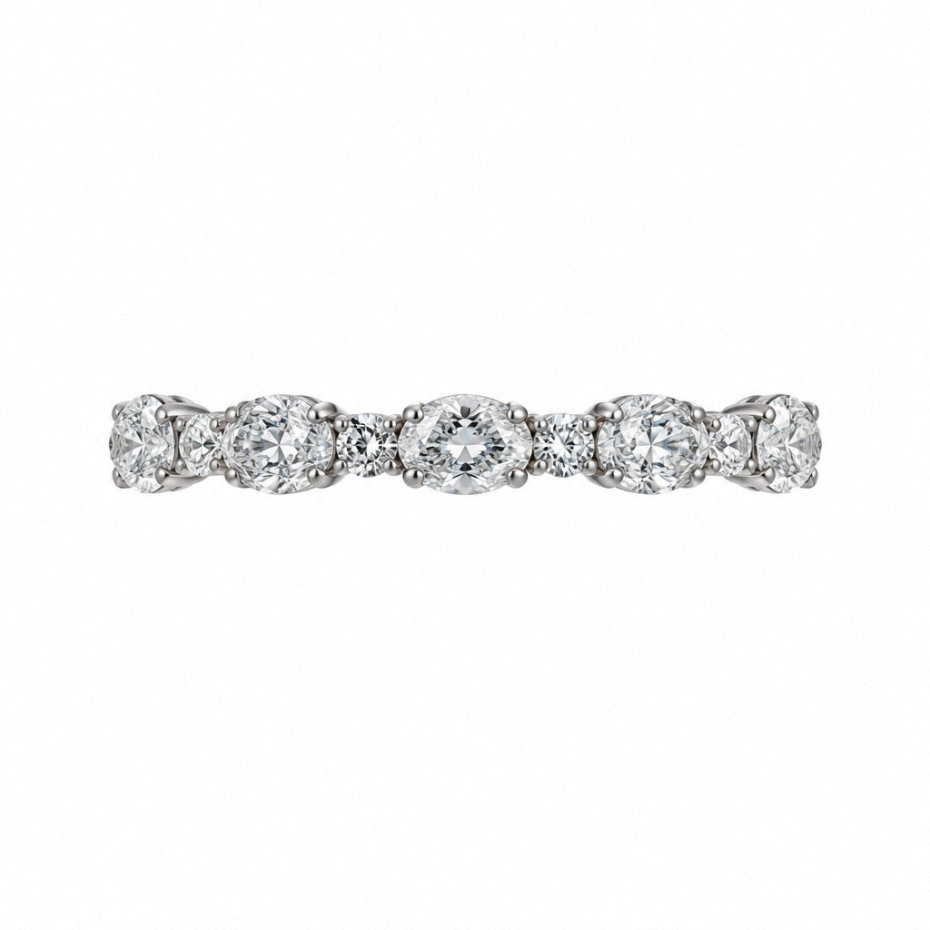 Diamond Wedding Bands  -  Women'