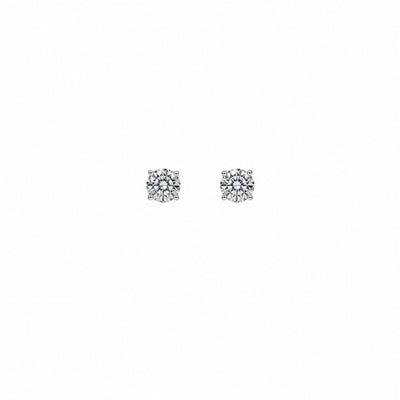 Lab grown diamond earring