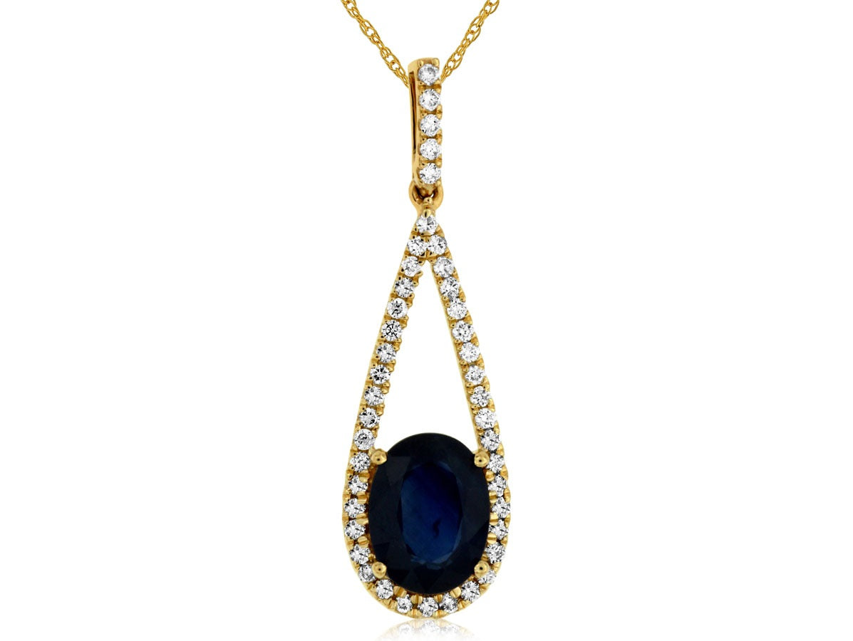 Colored Stone Pendant