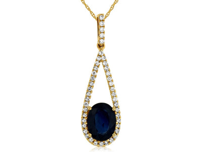 Colored Stone Pendant