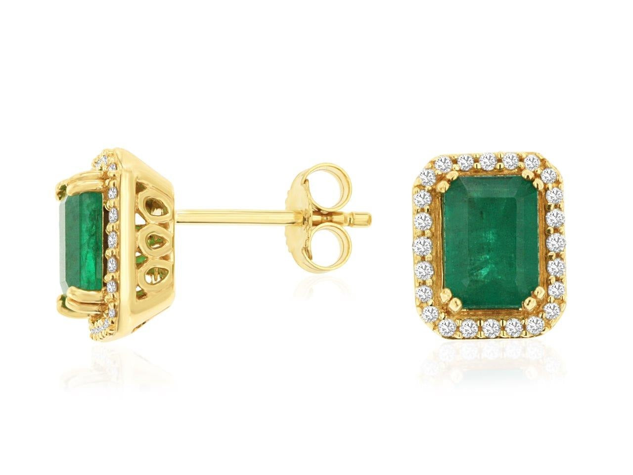 Colored Stone Earring