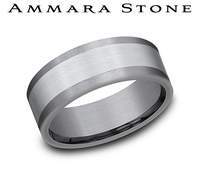 Gold Wedding Bands  -  Men'