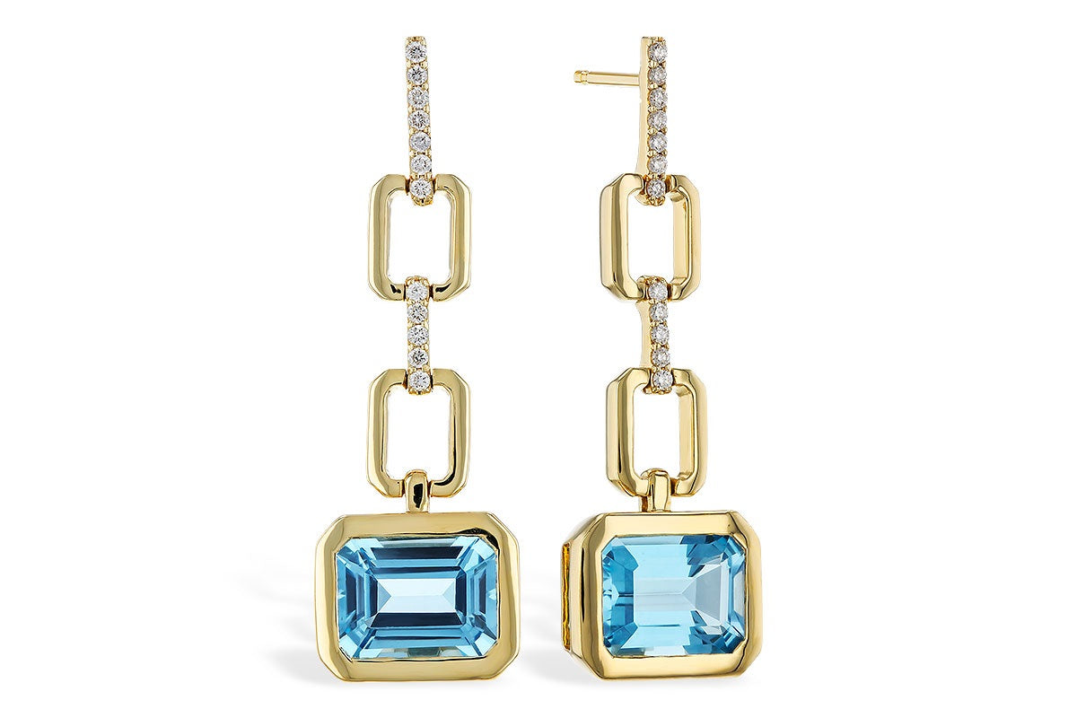 Colored Stone Earring
