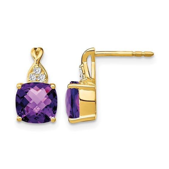 Colored Stone Earring