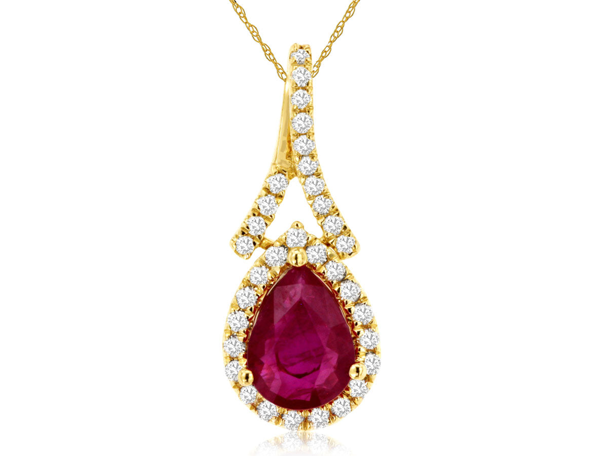 Colored Stone Pendant