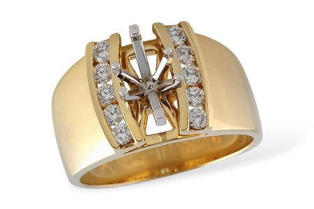 Diamond Semi-Mount Ring