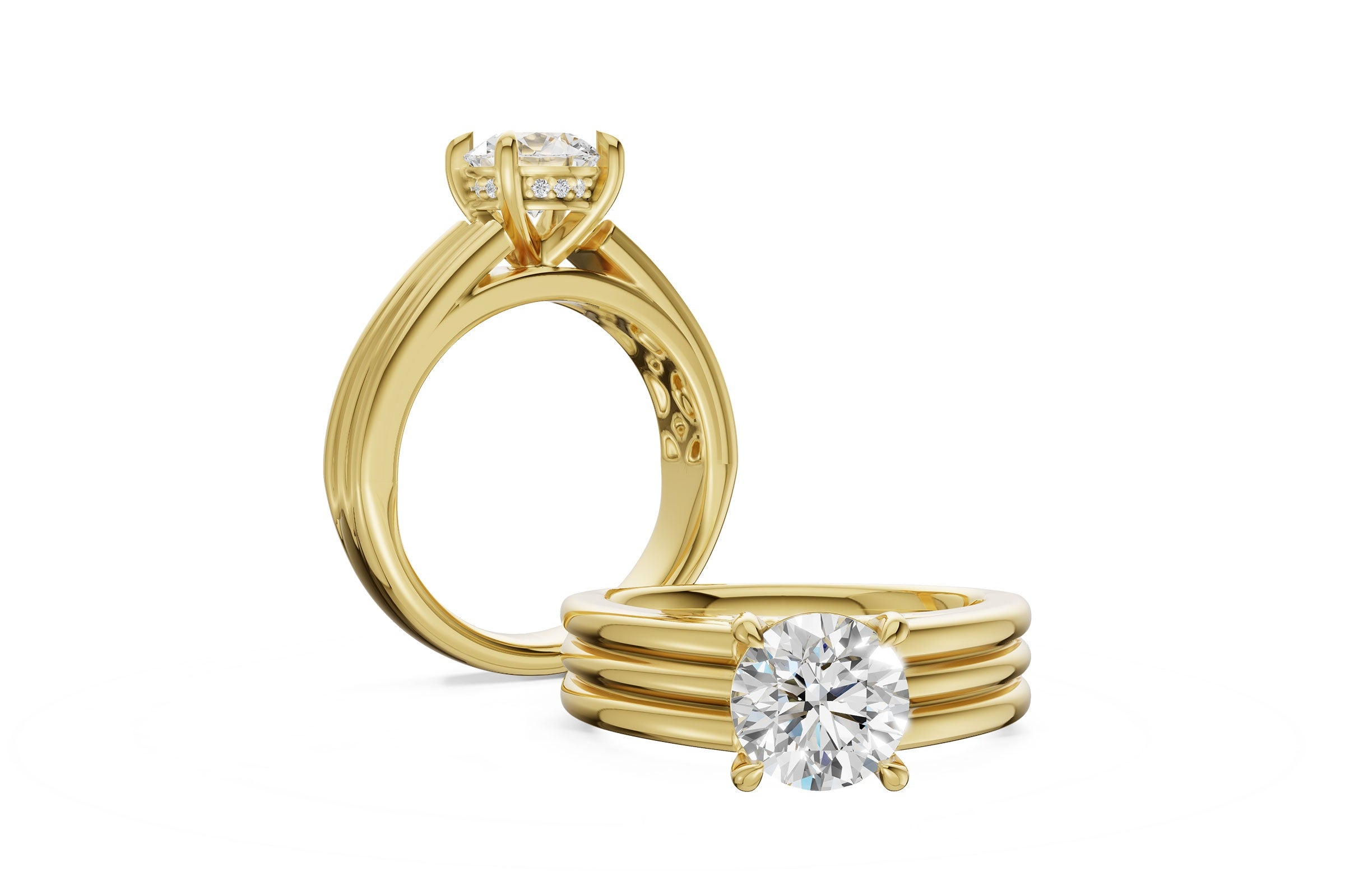 Diamond Semi-Mount Ring