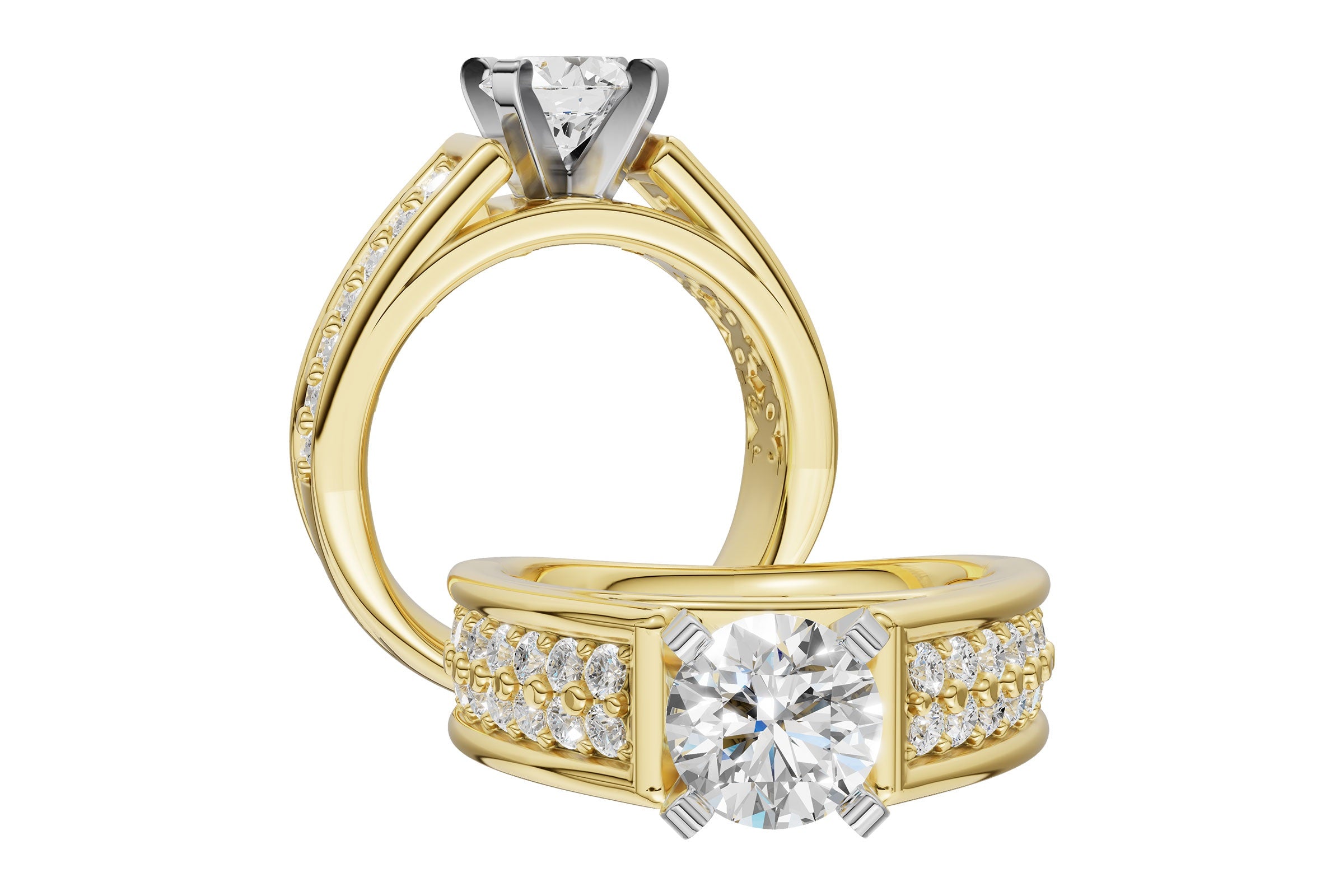 Diamond Semi-Mount Ring