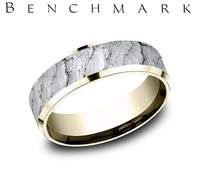 Gold Wedding Bands  -  Men'