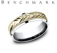 Gold Wedding Bands  -  Men'