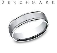 Gold Wedding Bands  -  Men'