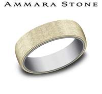 Gold Wedding Bands  -  Men'