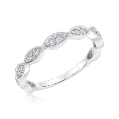 Diamond Wedding Bands  -  Women'