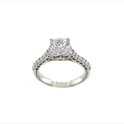 Diamond Semi-Mount Ring