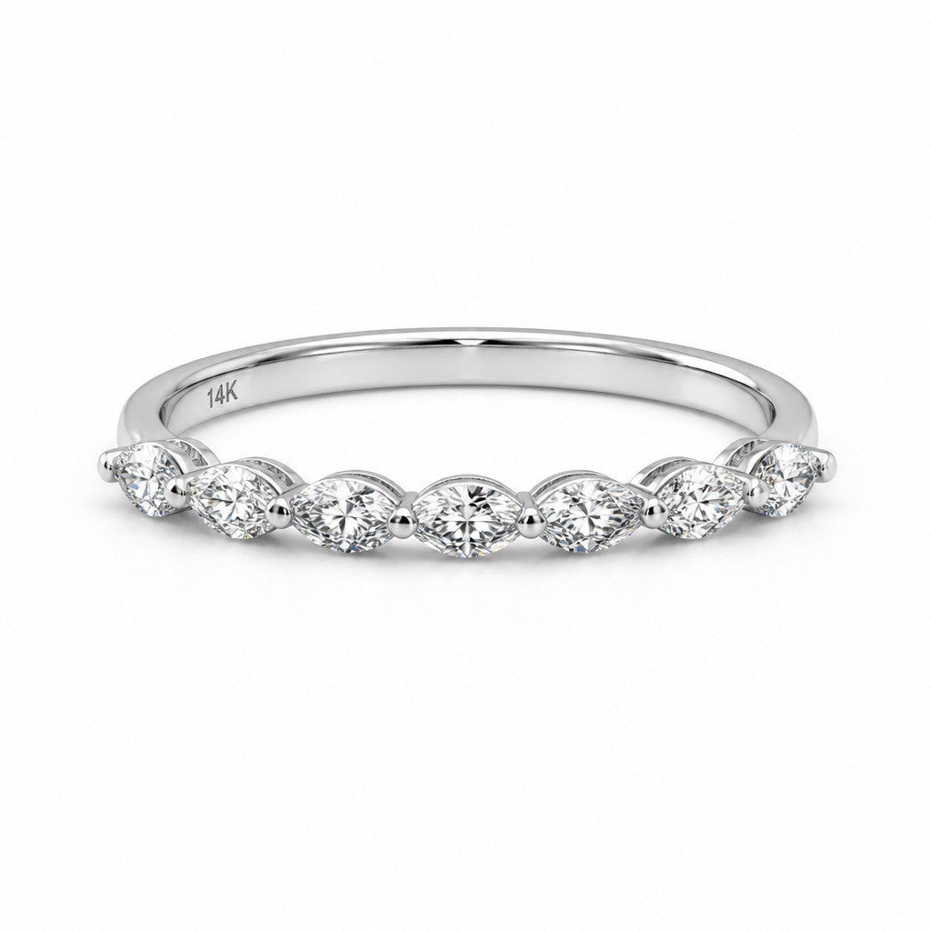 Diamond Wedding Bands  -  Women'
