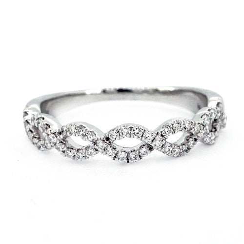 Diamond Wedding Bands  -  Women'
