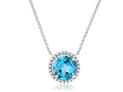 Colored Stone Pendant