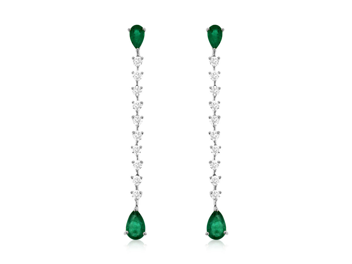 Colored Stone Earring