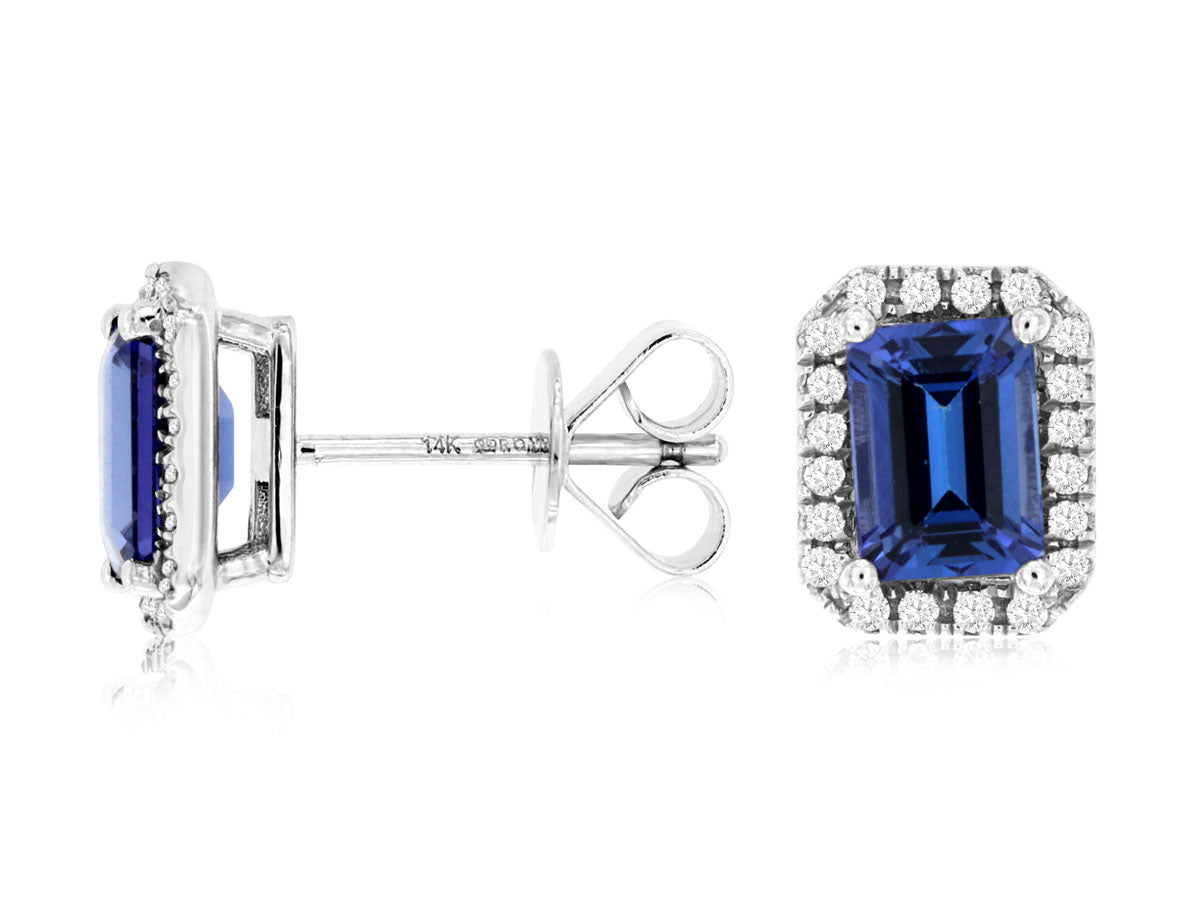 Colored Stone Earring