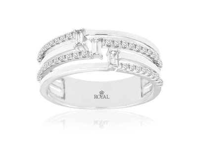 Diamond Wedding Bands  -  Women'