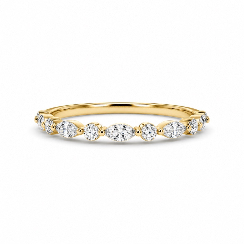 Diamond Wedding Bands  -  Women'