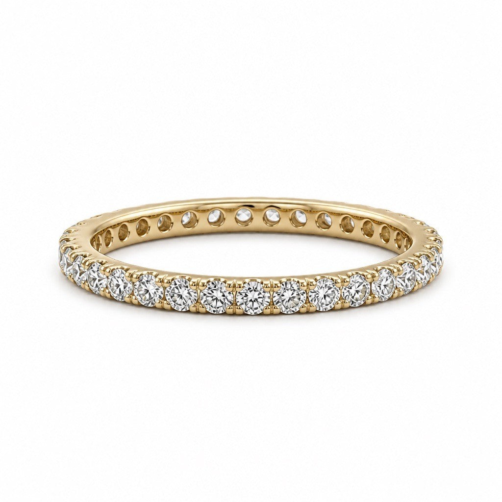 Diamond Wedding Bands  -  Women'