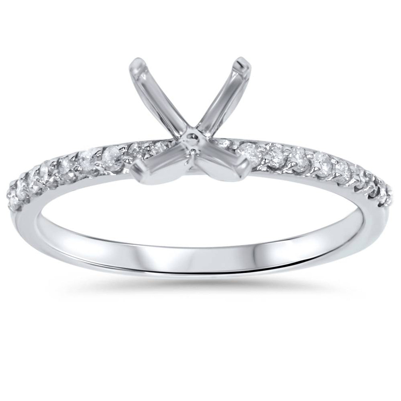 Diamond Semi-Mount Ring