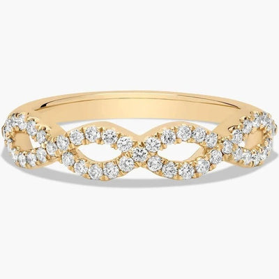 Diamond Wedding Bands  -  Women'