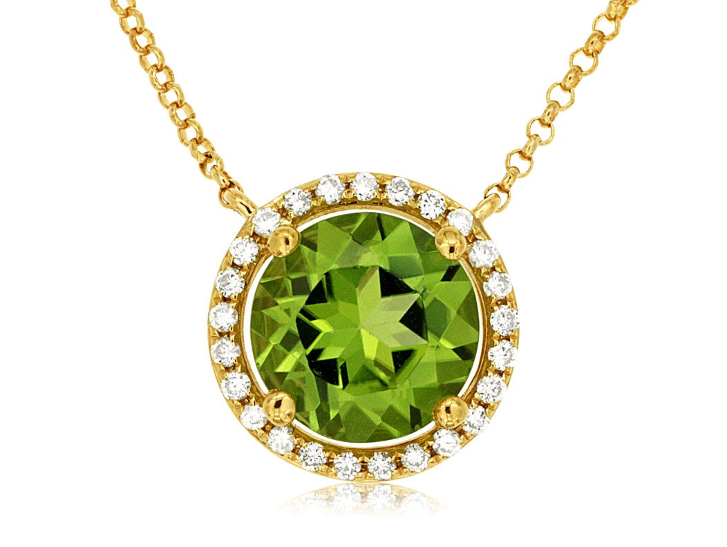 Colored Stone Pendant