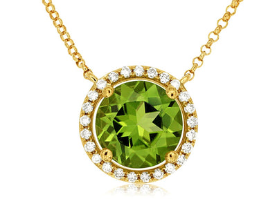Colored Stone Pendant