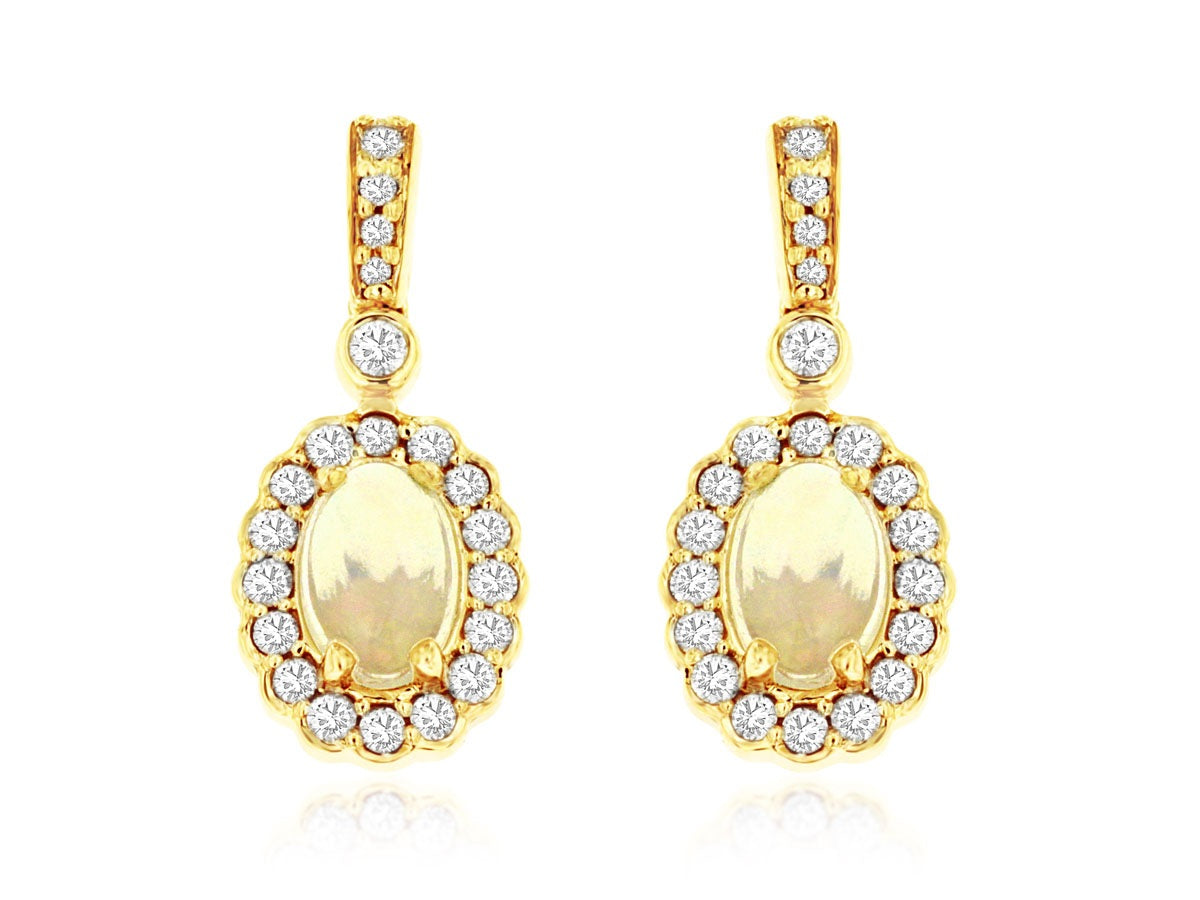 Colored Stone Earring