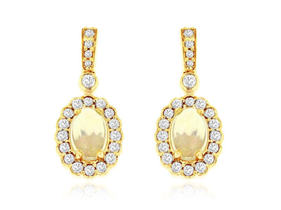 Colored Stone Earring