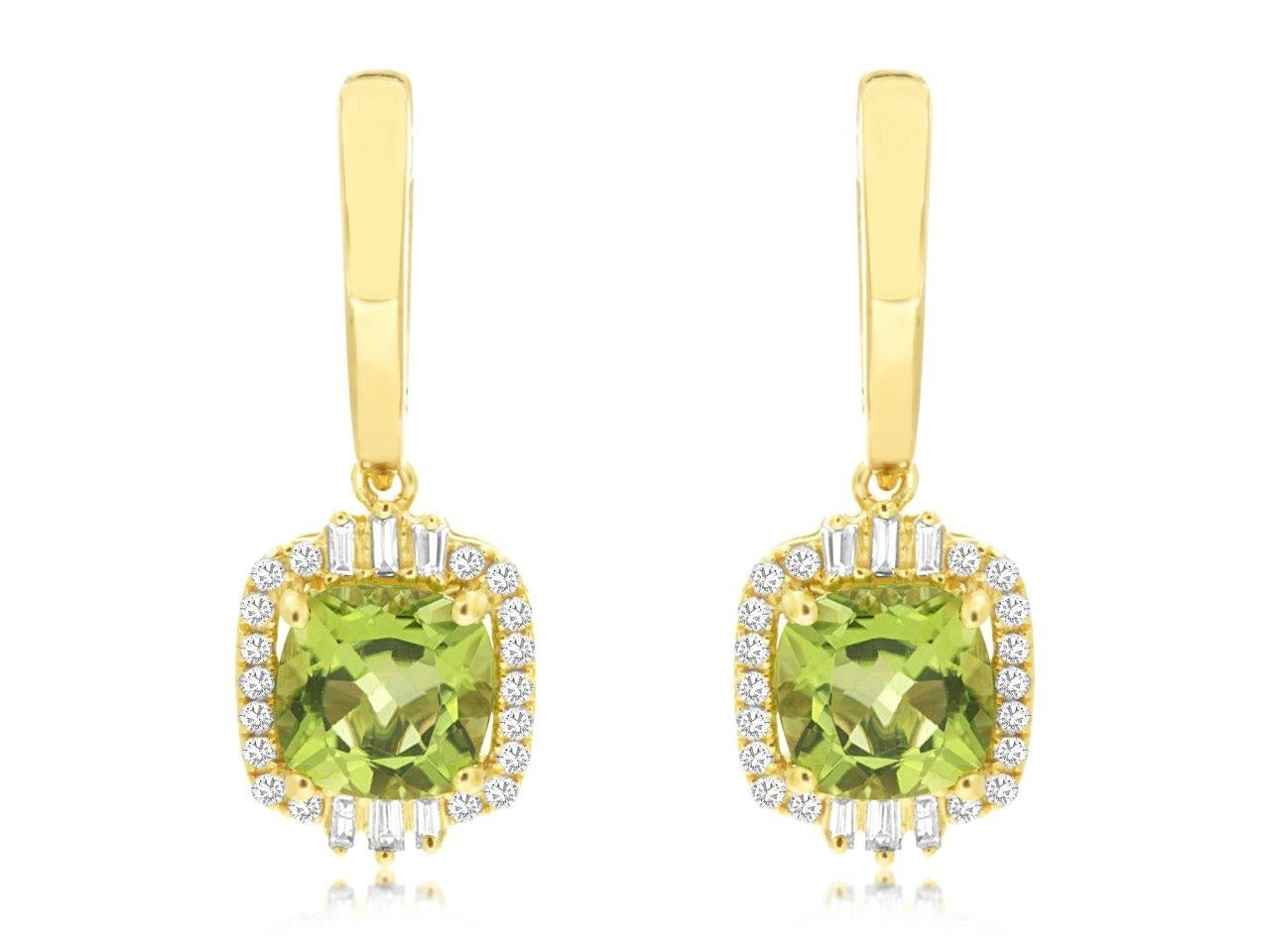 Colored Stone Earring