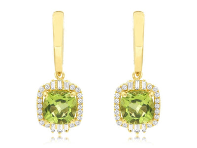 Colored Stone Earring
