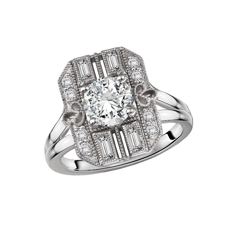 Diamond Semi-Mount Ring