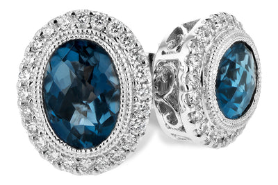 Colored Stone Earring