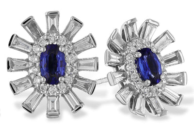 Colored Stone Earring